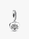 FINAL SALE - Vancouver Hiker Heart Dangle Charm