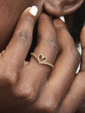 Pandora Timeless Wish Sparkling Heart Ring