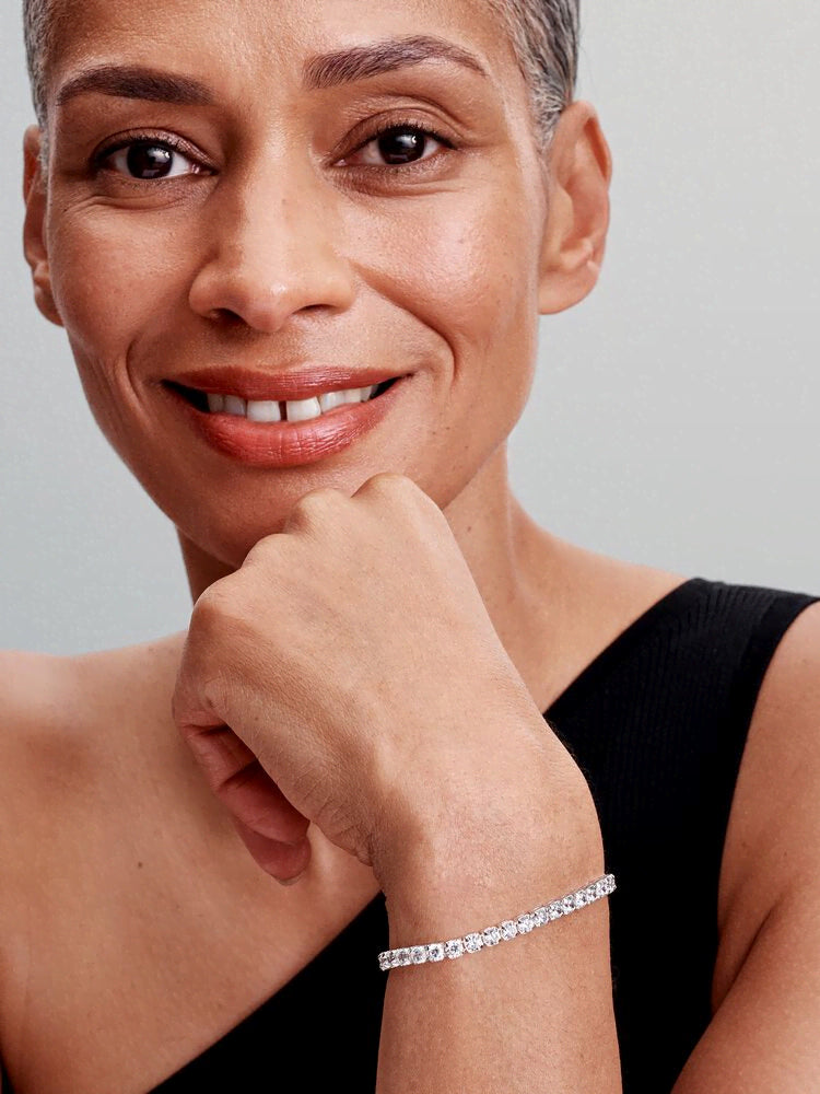 Sparkling Bold Tennis Bracelet
