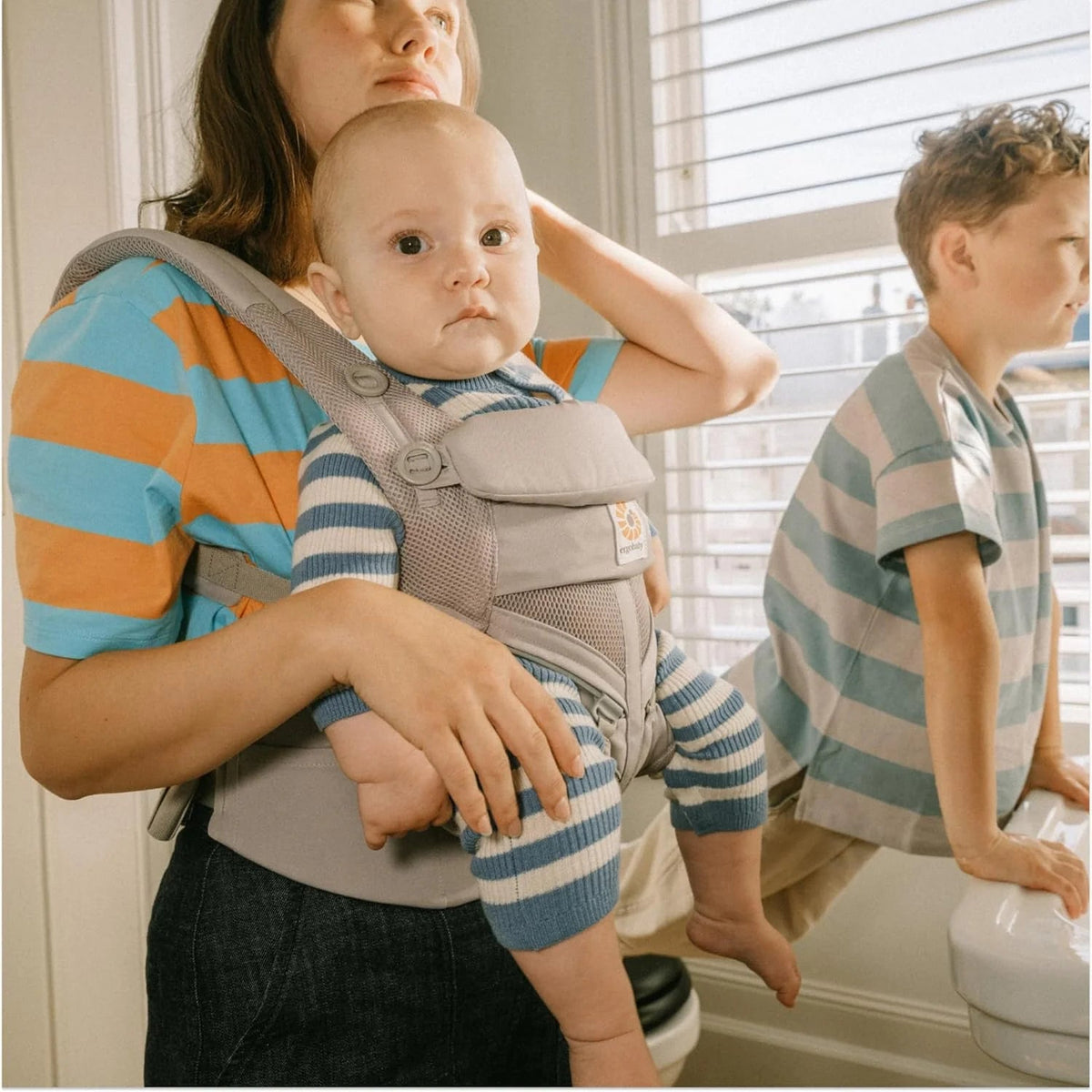 ERGOBABY Omni Classic All-Position Baby Carrier - Pearl Grey