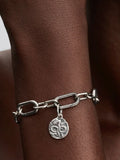 Infinity Snake Medallion Charm