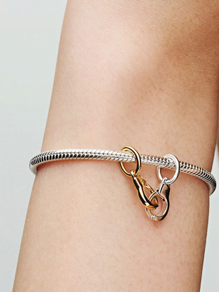Openable & Splittable Handcuffs Dangle Charm