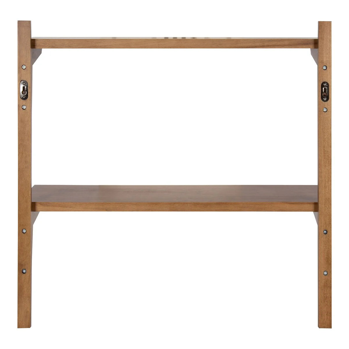 Mid-Century Wall Shelves, 24x8x24 Inch Decorative Wall-Mounted Storage And Display Shelving