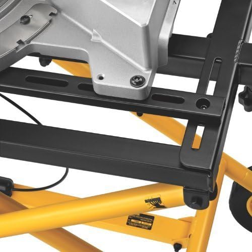 DEWALT Rolling Miter Saw Stand With Wheels, Yellow, 300 lb - DWX726
