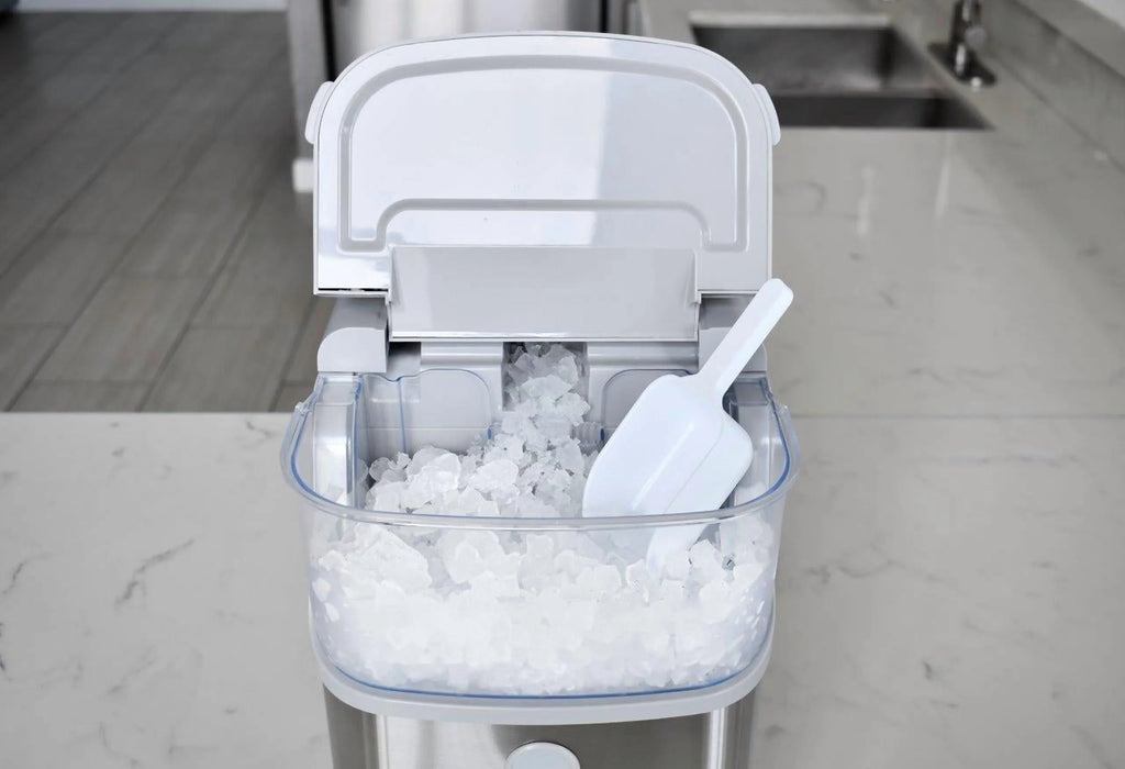 Frigidaire Nugget Ice Maker, 33 Lbs., Black Stainless Steel - EFIC228