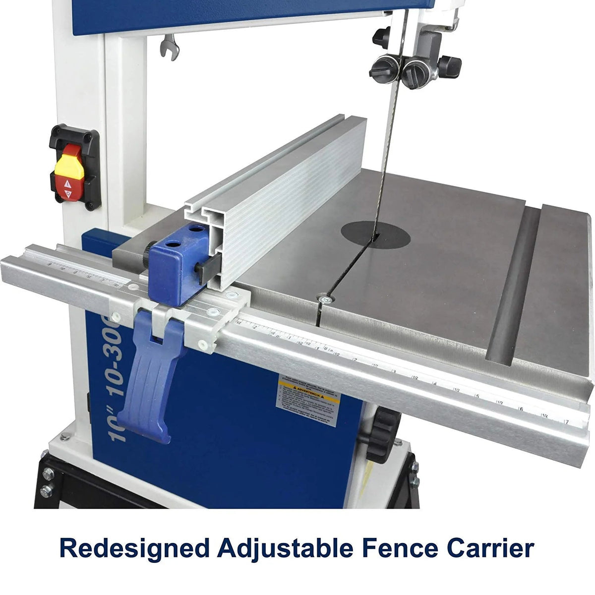 RIKON Power Tools 10In Deluxe Bandsaw With Fence, 1/2HP - 10-3061