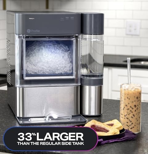 GE Profile Opal 2.0 XL Countertop Nugget Ice Maker, 1 Gallon Tank, 38 Lbs In 24 Hours - XPIOX3SCSS