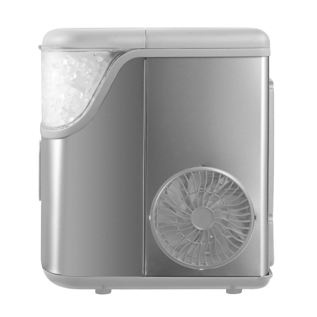 Frigidaire Nugget Ice Maker, 33 Lbs., Black Stainless Steel - EFIC228