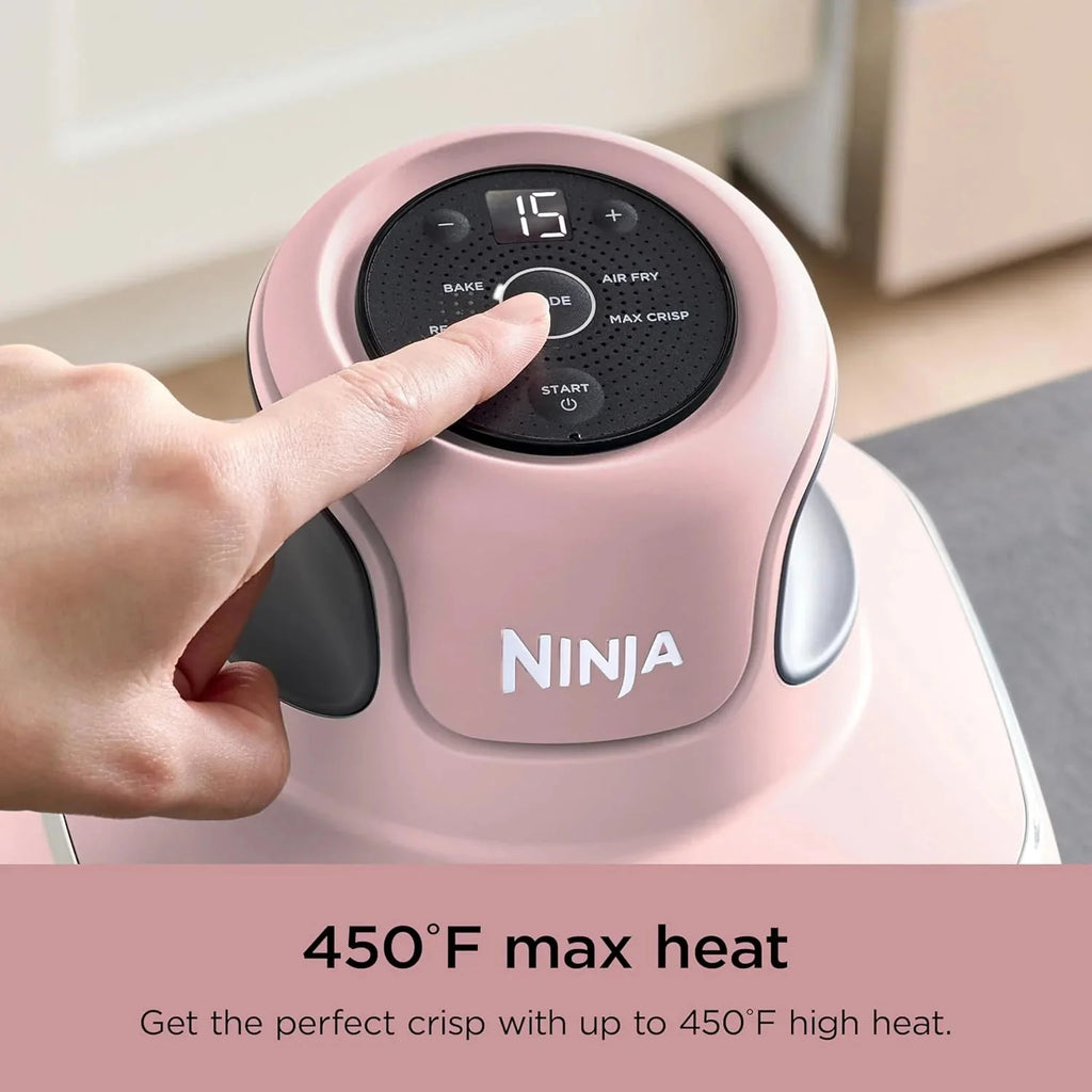 Ninja Crispi 4-in-1 Portable Glass Air Fryer Cooking System, 1500W, 4 QT And 6-Cup Containers