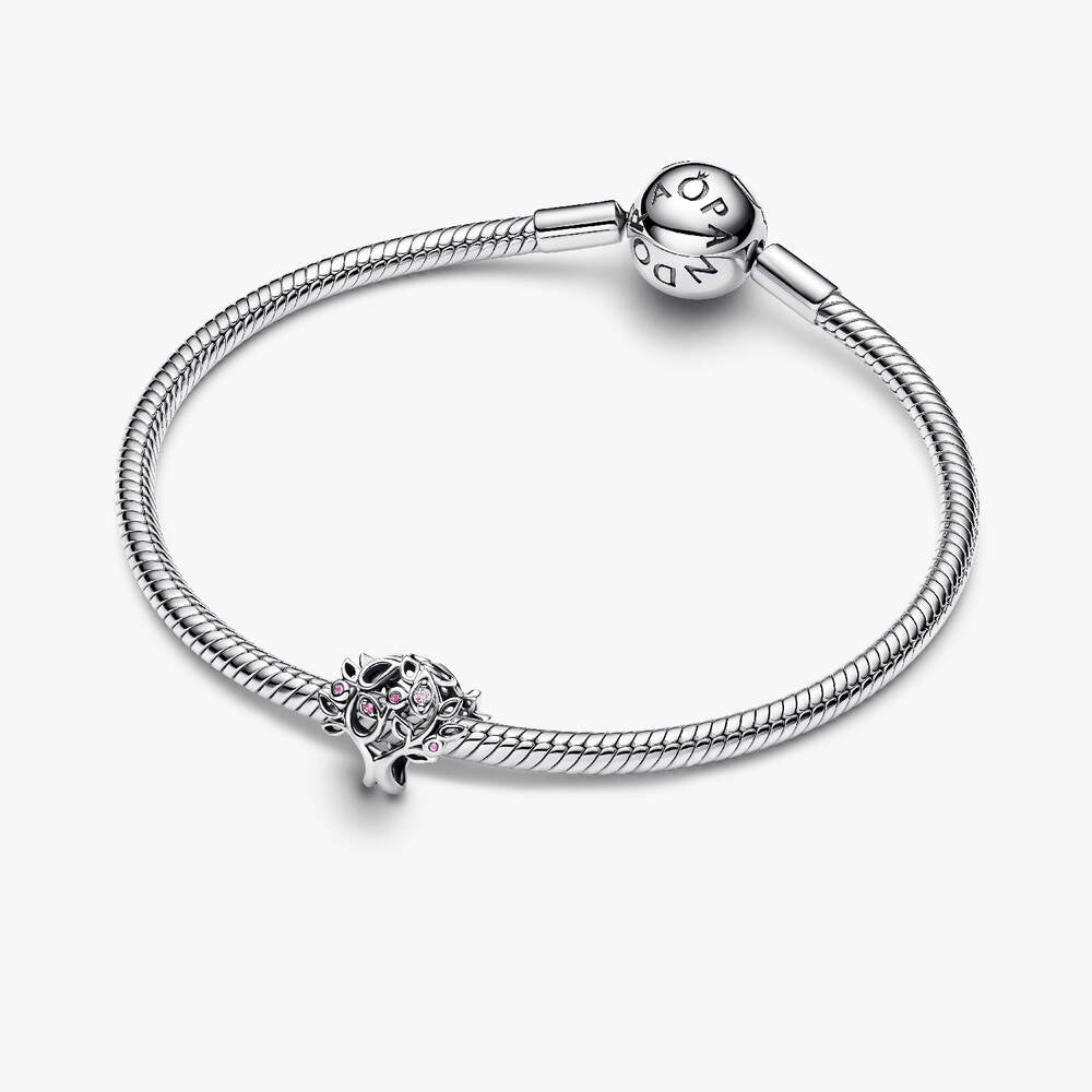Family Tree Openwork Charm