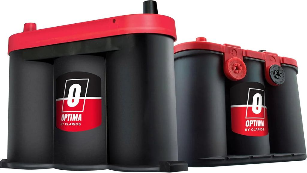 OPTIMA RedTop AGM Starting Battery, 720 CCA, Dual SAE And GM Posts - BCFJ8022-091