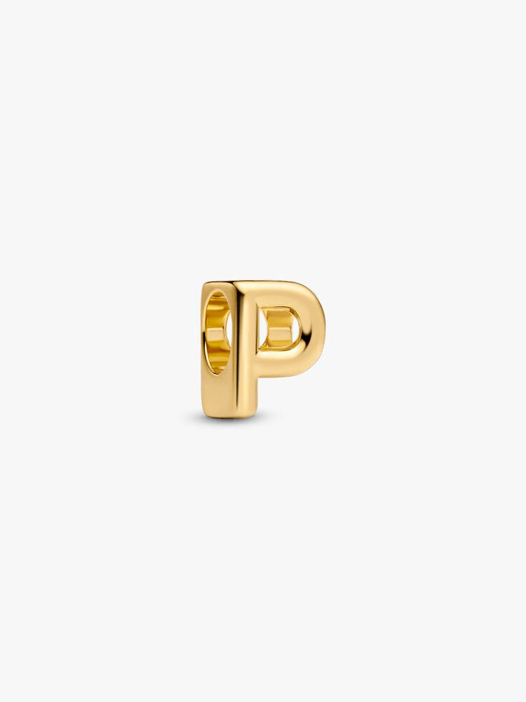 Letter P Charm Necklace