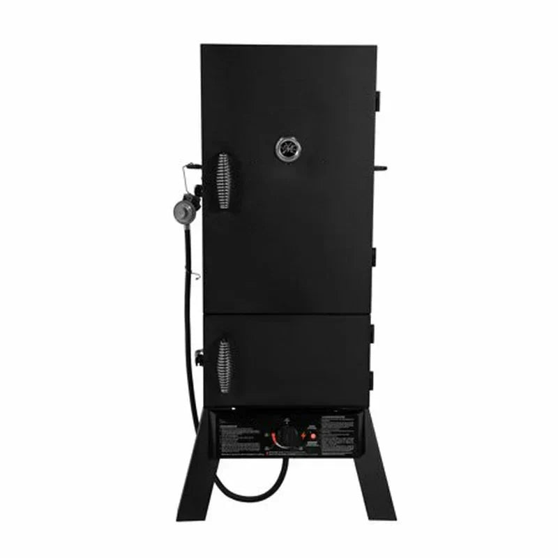 Two Door 30-inch Propane Smoker, Black - MB20051311