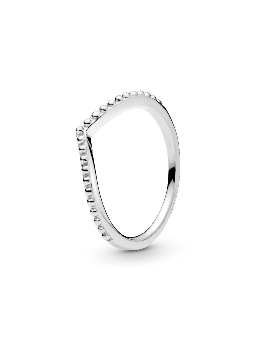 FINAL SALE - Beaded Wishbone Ring