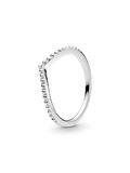 FINAL SALE - Beaded Wishbone Ring