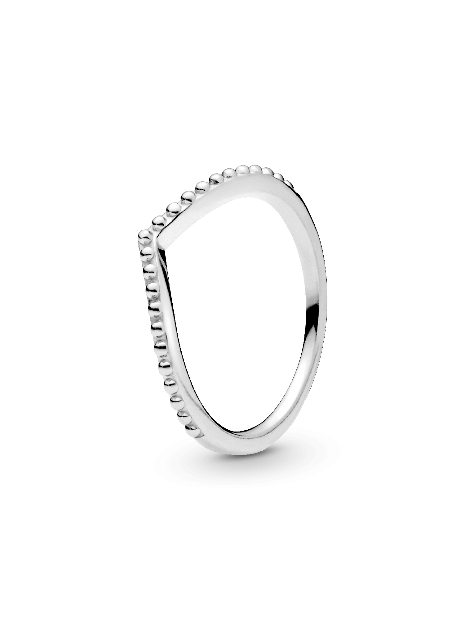 FINAL SALE - Beaded Wishbone Ring