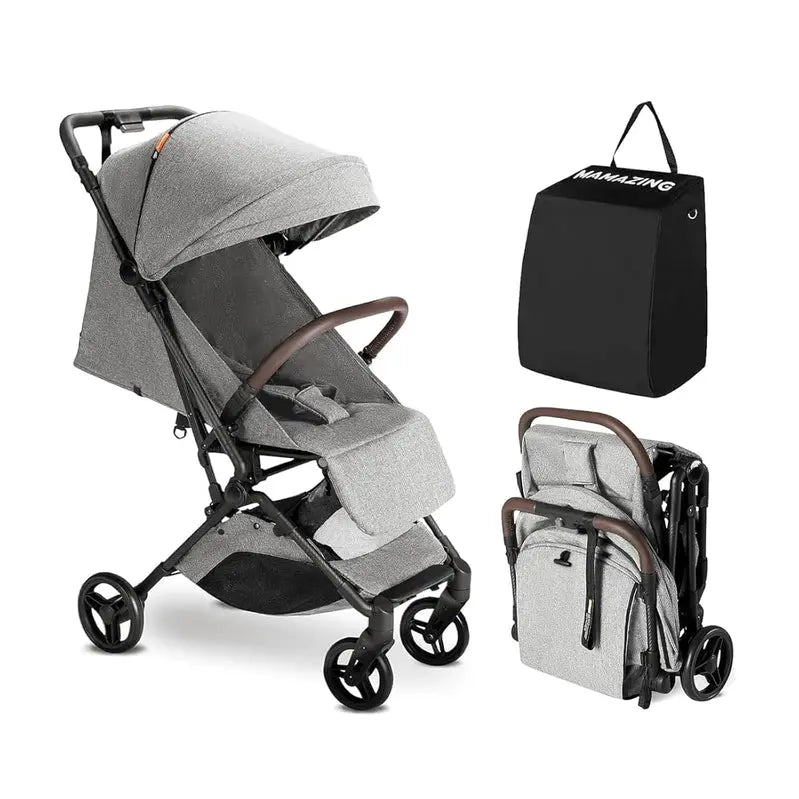 Mamazing Travel Stroller With Carbon Fiber Frame, 11.6 Pounds - Compact Fold
