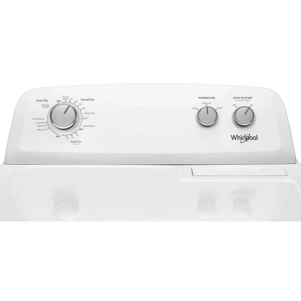 Whirlpool 7.0 Cu. Ft. Electric Dryer With AutoDry System And Wrinkle Shield - White