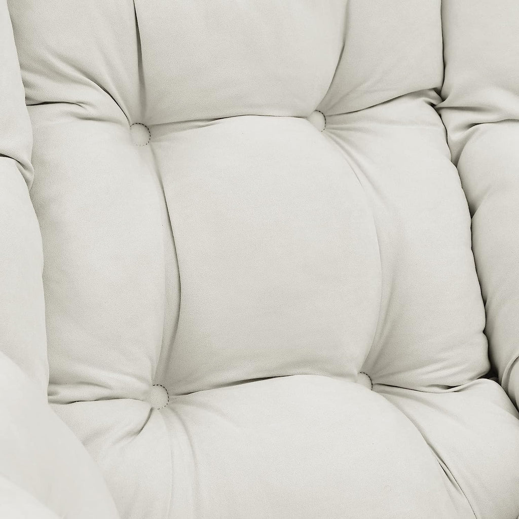 Living and More High Back Fabric Lazy Chair