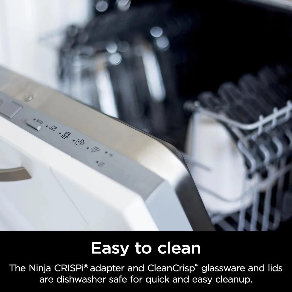 Ninja Crispi 4-in-1 Portable Glass Air Fryer Cooking System, 1500W, 4 QT And 6-Cup Containers