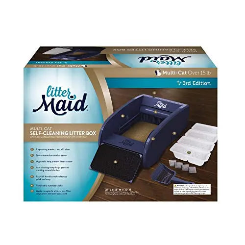 LitterMaid Multi-Cat Self-Cleaning Litter Box - Automatic Waste Removal System