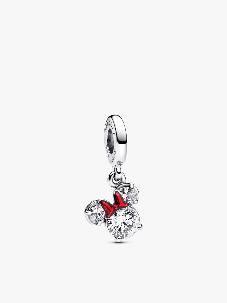 Minnie Mouse Holiday Dangle Charm Necklace Set