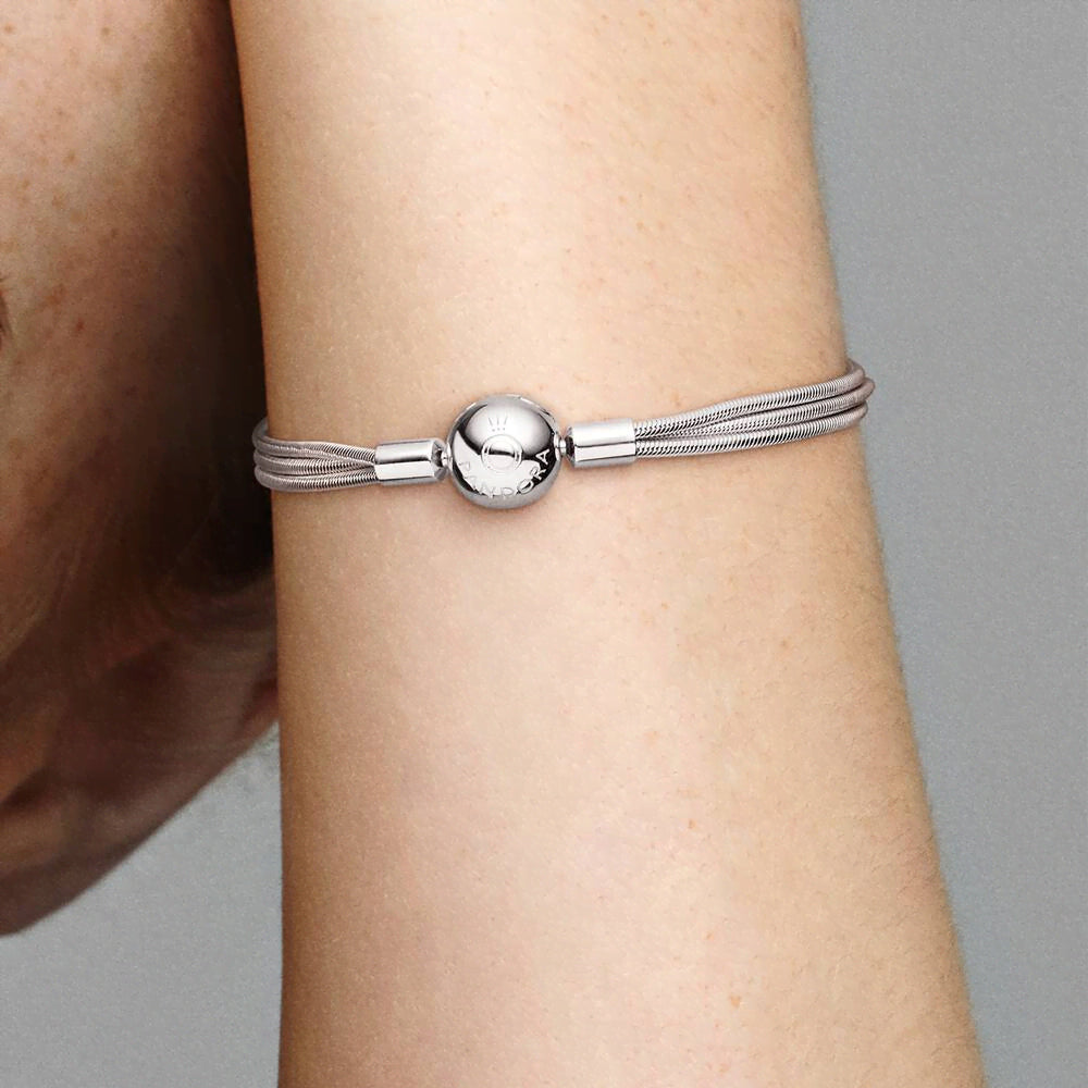 FINAL SALE - Pandora Moments Multi Snake Chain Bracelet