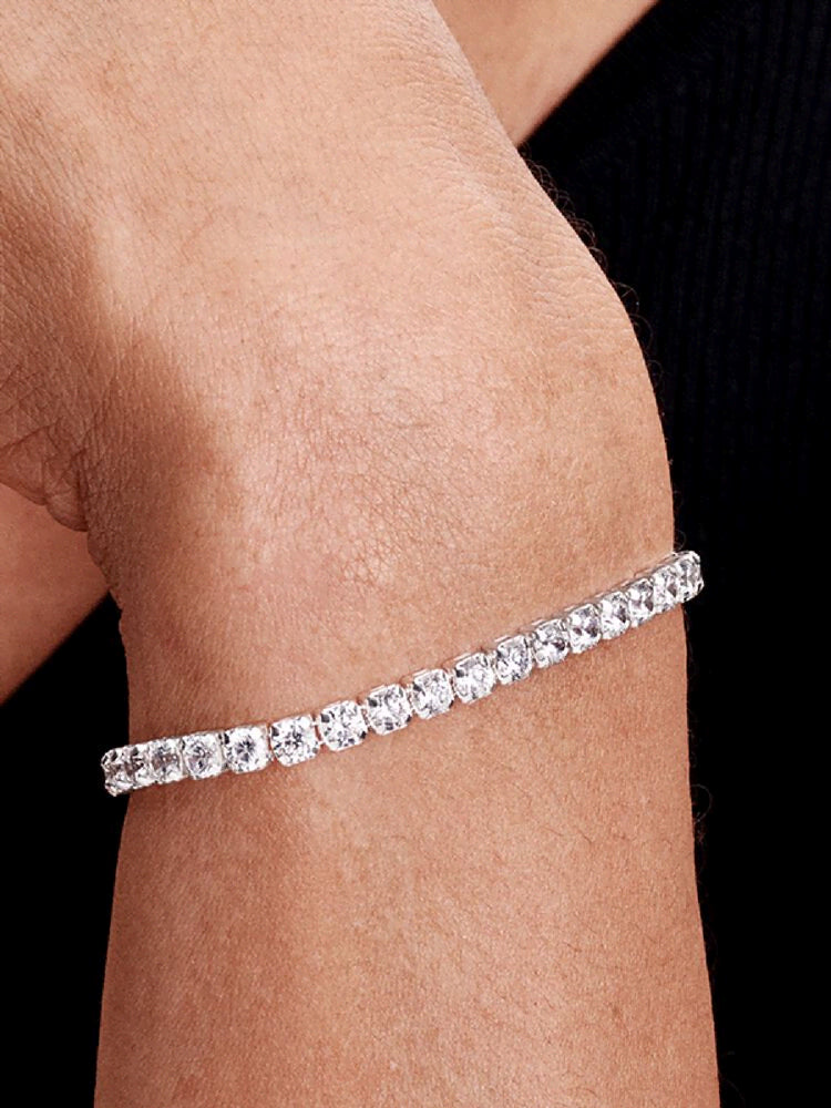 Sparkling Bold Tennis Bracelet