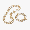 Organically Shaped Link Jewelry Set