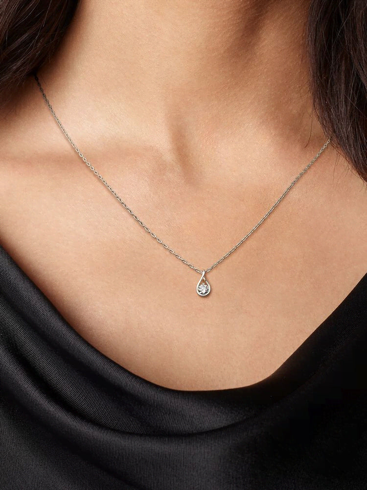 Pandora Infinite Sterling Silver Lab-grown Diamond Pendant Necklace