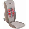 HoMedics Shiatsu Massage Cushion With Heat And 3 Zones, Brown