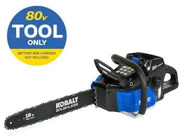 80-Volt Lithium-Ion 18-In Cordless Electric Chainsaw