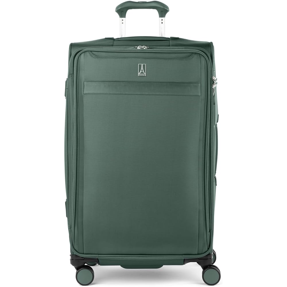 Travelpro VersaPack+ Softside Expandable Checked Luggage, 8-Spinner, TSA Lock, 29-Inch, Desert Sage Green