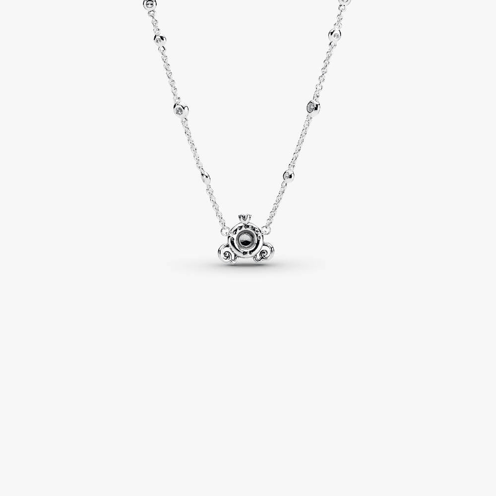 FINAL SALE - Disney Pumpkin Coach Collier Necklace