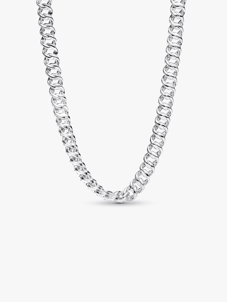 Pavé Cuban Chain Necklace