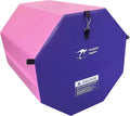 Kangaroo Hoppers Octagon Tumbling Mat 24 in x 26 in Pink/Purple