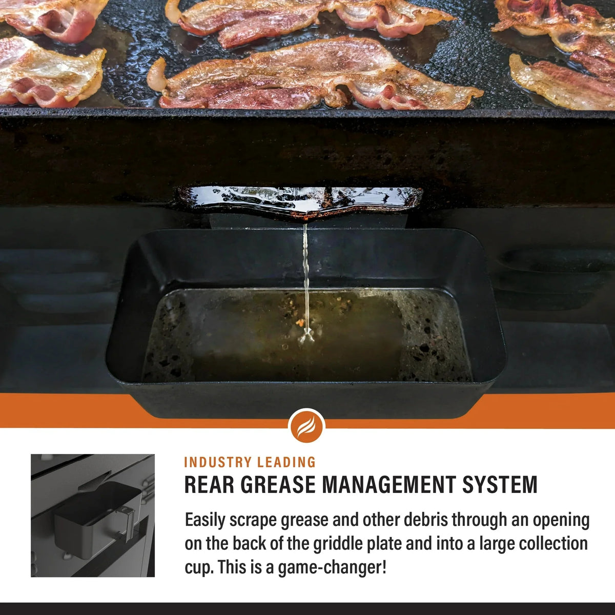 Blackstone 4-Burner 36in Propane Outdoor Griddle With Air Fryer And Hood - 1868