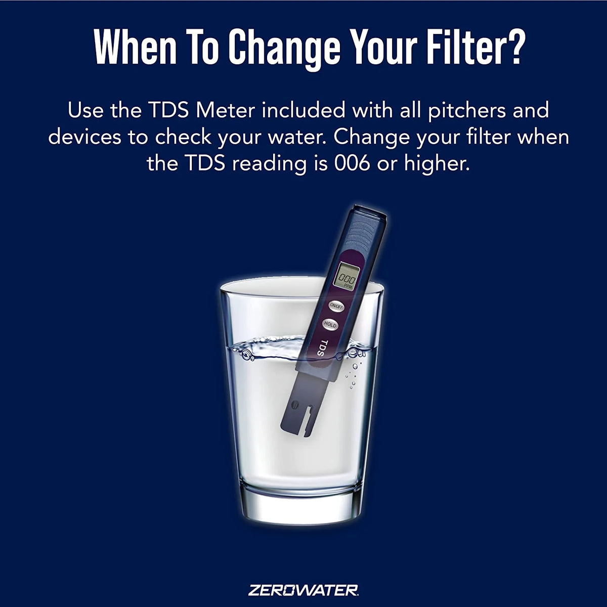 ZeroWater 12-Pack BPA-Free 5-Stage Ion Exchange Replacement Filters - NSF Certified
