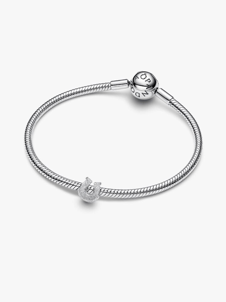 Textured Horseshoe Mini Charm