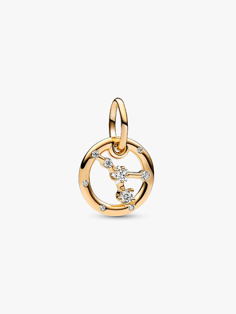 Cancer Zodiac Dangle Charm Bracelet Set