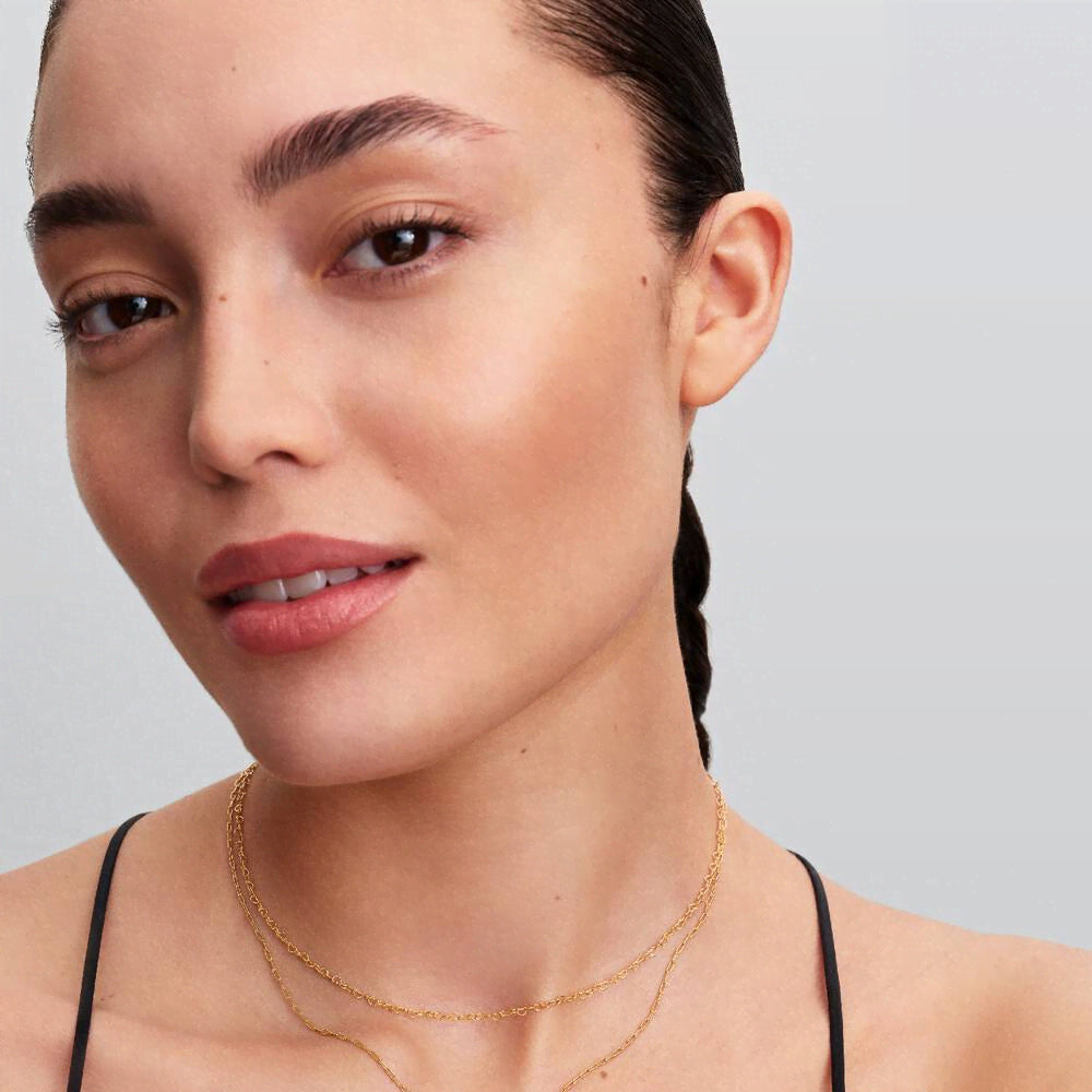 Pandora Era Linked Hearts Chain Necklace