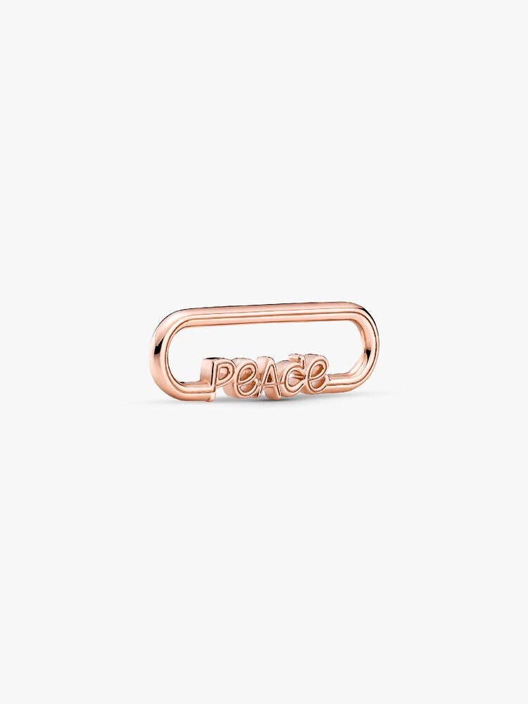 FINAL SALE - Pandora ME Styling Peace Word Link