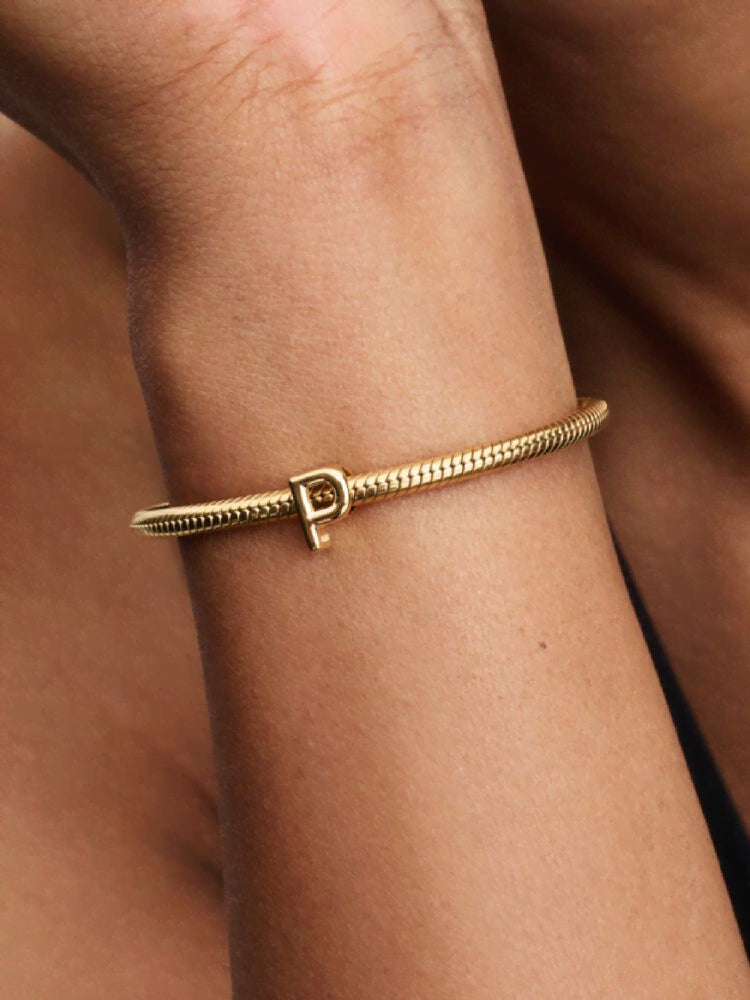 Letter P Alphabet Charm