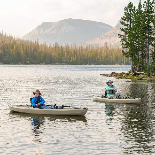 Lifetime Tamarack Angler 100 Fishing Kayak 2 Pack With Paddles - 90806