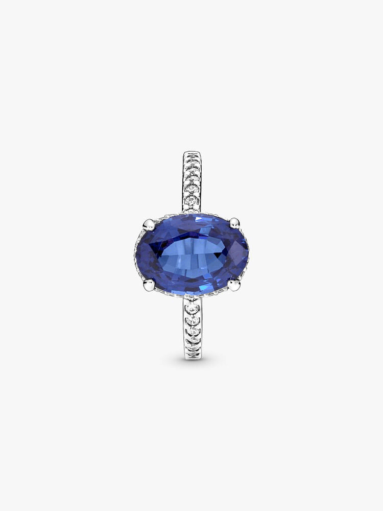 Sparkling Statement Halo Ring