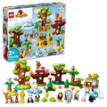 LEGO DUPLO Wild Animals Of The World Building Toy Set, 142 Pieces - 10975