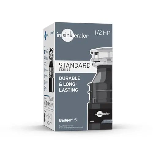 InSinkErator Badger 5 Garbage Disposal 1/2 HP Continuous Feed - 79883-ISE