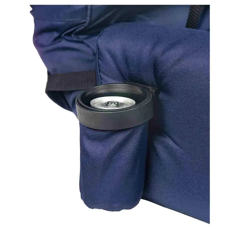 West Marine Portable High-Back Seat With Armrests And Storage Pockets - UV-Resistant, Water-Repellent Fabric