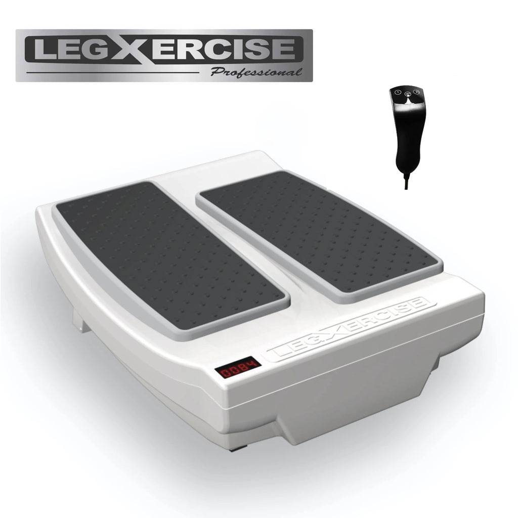 Leg Exercise Machine With 2-Speed Wireless Remote Control