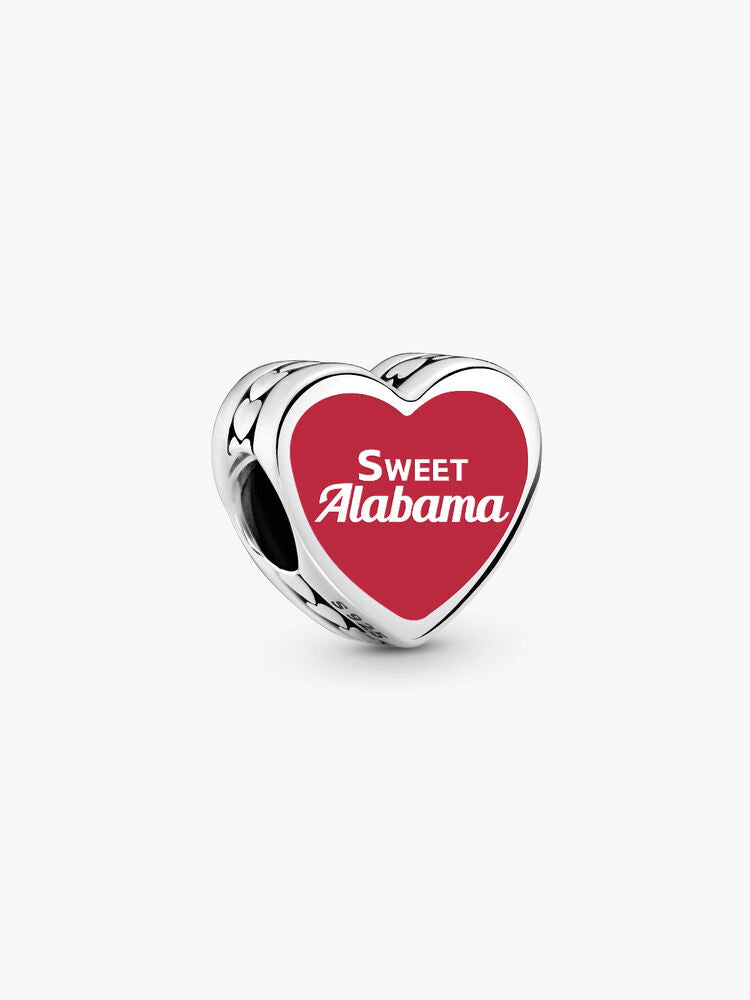 Alabama Heart Charm